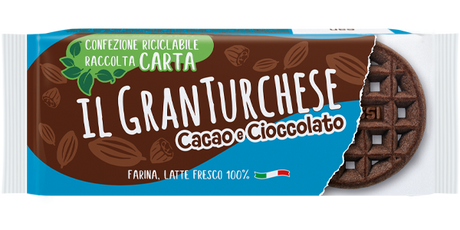 COLUSSI BISCOTTI GRAN TURCHESE COCOA AND CHOCOLATE X6 300 GR (12 in a box)