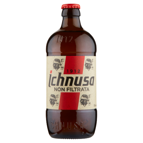 ICHNUSA BEER LAGER NON FILTRATA 33 CL 5% (24 in a box)