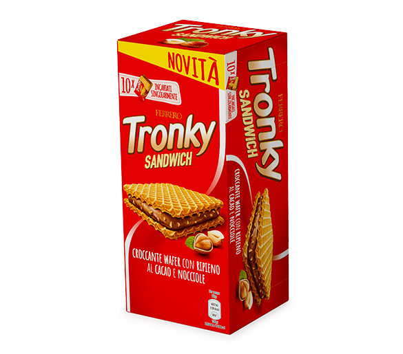 FERRERO TRONKY SANDWICH MULTIPACK X10 220 GR (20 in a box)