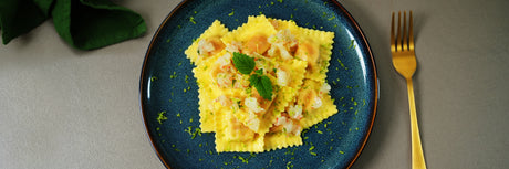 FINI STUFFED PASTA RAVIOLI MOZZARELLA & TOMATOES LACTOSE FREE 250 GR (8 in a box)