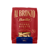 BARILLA PASTA DI SEMOLA AL BRONZO PENNE RIGATE N.352 500 GR (18 in a box)