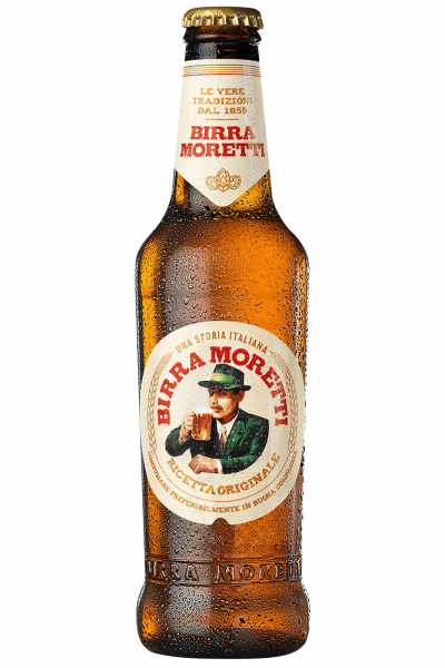 MORETTI BEER LAGER 33 CL 4.6% (24 in a box)