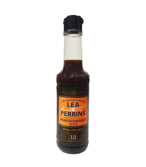 LEA & PERRINS WORCESTERSHIRE SAUCE 18 MONTHS 150 ML (12 in a box)