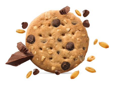 MISURA PRIVOLAT BISCOTTI CEREALS AND CHOCOLATE CHIPS MULTIPACK X6 280 GR (10 in a box)