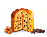 MELEGATTI PANETTONE CHOCOLATE & CARAMEL 750 GR (12 in a box)