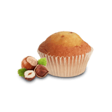 BENIAMINO MUFFIN TORTINI HAZELNUT CREAM X6 250 GR (14 in a box)