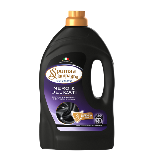 SPUMA DI SCIAMPAGNA LAUNDRY DETERGENT NERI & DELICATI 30 WASHES 1.35 LT (6 in a box)