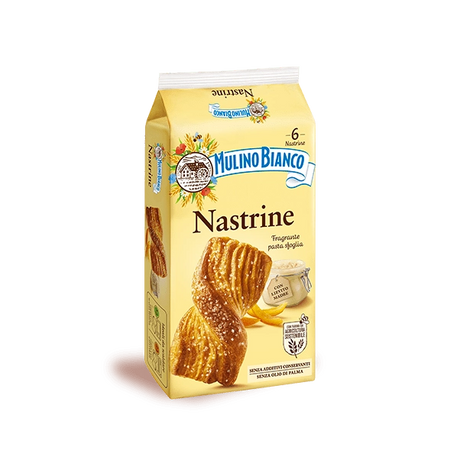 MULINO BIANCO SNACK NASTRINE X6 240 GR (12 in a box)
