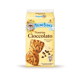 MULINO BIANCO SNACK NASTRINE CHOCOLATE & PEAR X6 240 GR (12 in a box)