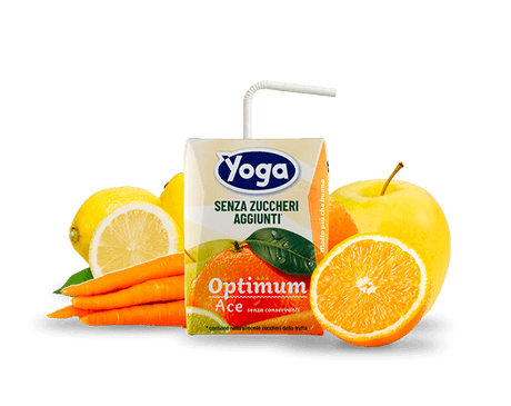 YOGA OPTIMUM SUGAR FREE FRUIT JUICE ACE BRICK 200 ML X3 (8 IN A BOX)