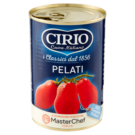 CIRIO POMODORI PELATI TIN X2 400 GR (12 in a box)