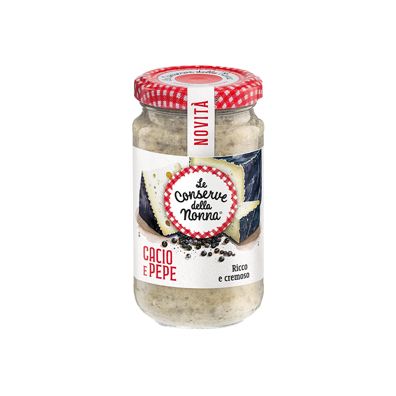 CONSERVE DELLA NONNA PESTO CACIO E PEPE 190 GR (12 in a box)