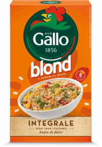 GALLO RICE BLOND WHOLEMEAL INTEGRALE 500 GR (12 in a box)