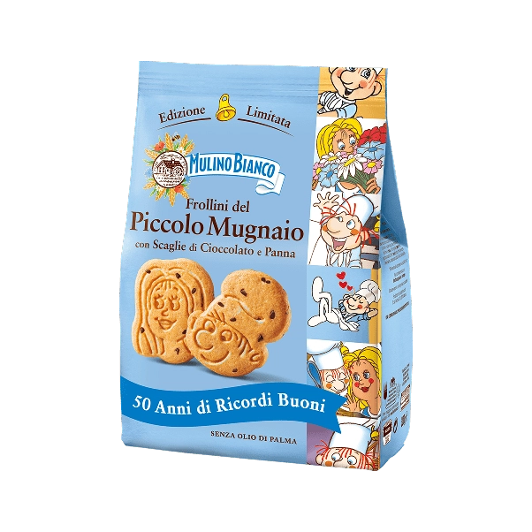 MULINO BIANCO BISCOTTI PICCOLO MUGNAIO 300 GR (12 in a box) LIMITED EDITION