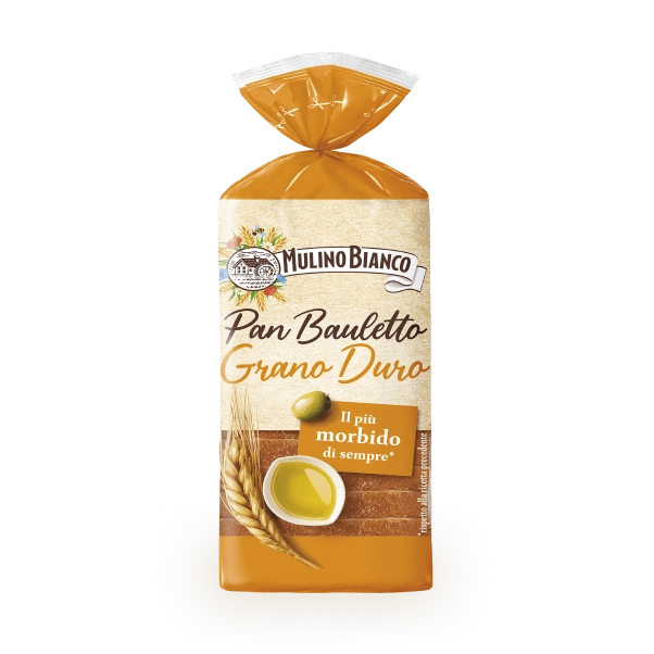 MULINO BIANCO BREAD PAN BAULETTO AL GRANO DURO 400 GR (8 in a box)