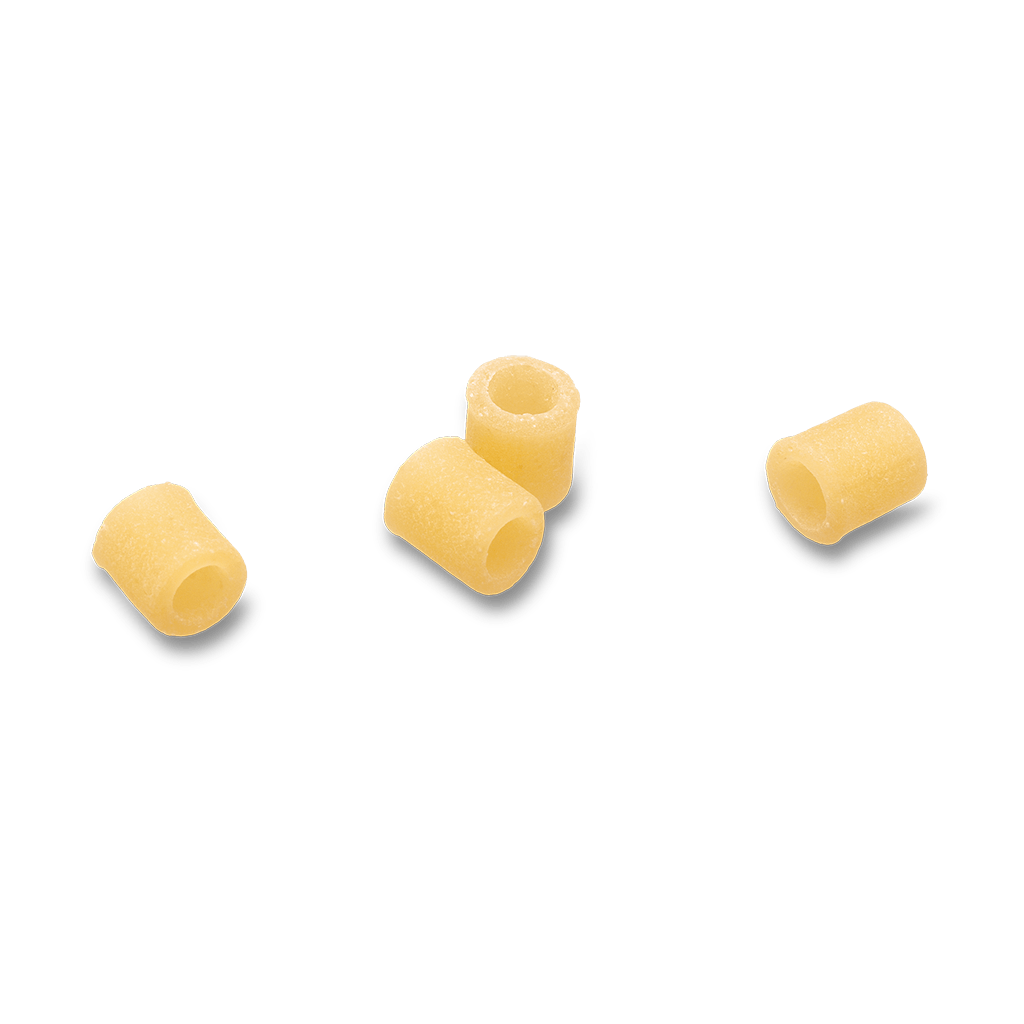 DE CECCO PASTA DI SEMOLA MEZZI TUBETTI LISCI N.63 500 GR (24 in a box)