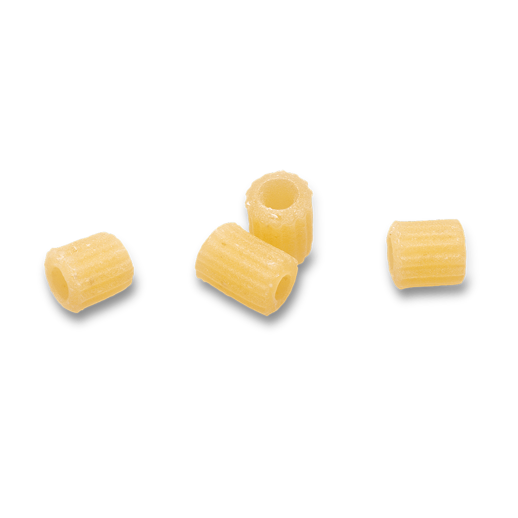 DE CECCO PASTA DI SEMOLA MEZZI TUBETTI RIGATI N.65 500 GR (24 in a box)