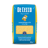 DE CECCO PASTINA DI SEMOLA ACINI DI PEPE N.78 500 GR (24 in a box)