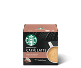 STARBUCKS COFFEE CAPSULES CAFFE' LATTE X12 120 GR (3 in a box)