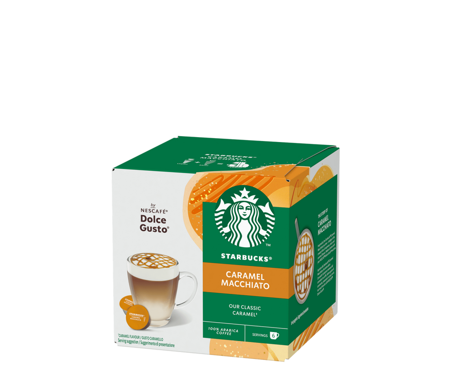 【Caramel Macchiato】 Caramel Macchiato - STARBUCKS® | Nescafé Dolce Gusto