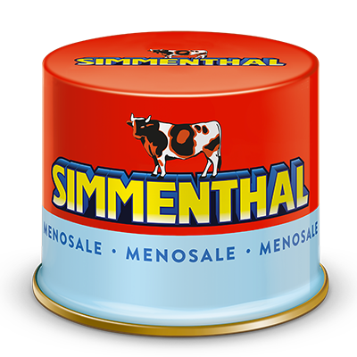 SIMMENTHAL CANNED MEAT MENOSALE 90 GR X3 270 GR (32 in a box)