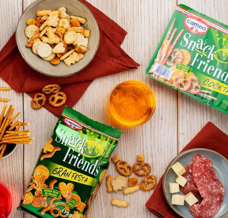 CAMEO SNACK FRIENDS SALATINI COCKTAIL 150 GR (8 in a box)
