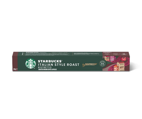 STARBUCKS COFFEE CAPSULES ITALIAN STYLE ROAST X10 57 GR (12 in a box)