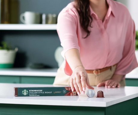STARBUCKS COFFEE CAPSULES ITALIAN STYLE ROAST X10 57 GR (12 in a box)