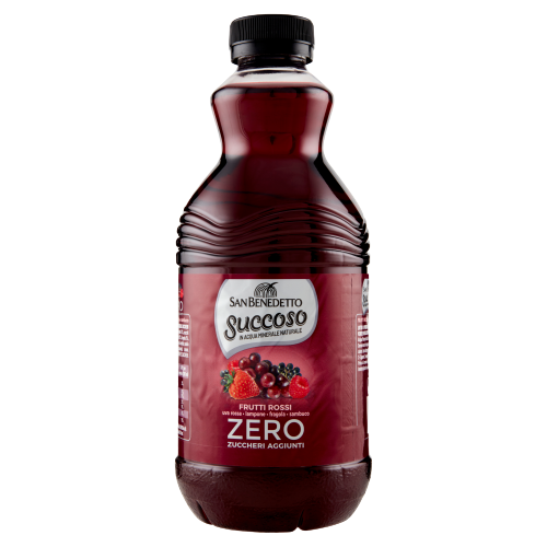 SAN BENEDETTO SUCCOSO ZERO RED FRUITS PET 900 ML (6 in a box)