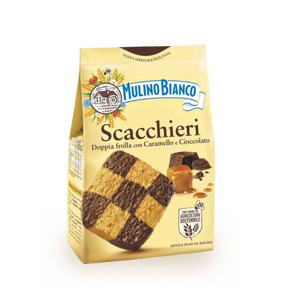 MULINO BIANCO BISCOTTI SCACCHIERI 300 GR (12 in a box