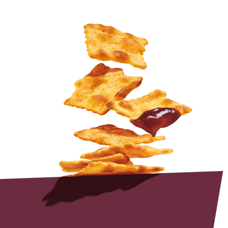 PAVESI SNACK CRACKER SFOGLINE BARBECUE X6 180 GR (16 in a box)