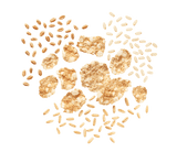 MISURA DOLCE SENZA CEREALS WHEAT OATS AND RICE 350 GR (10 in a box)