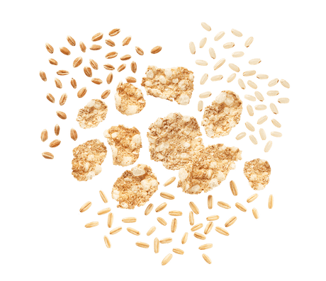 MISURA DOLCE SENZA CEREALS WHEAT OATS AND RICE 350 GR (10 in a box)