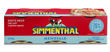 SIMMENTHAL CANNED MEAT MENOSALE 90 GR X3 270 GR (32 in a box)