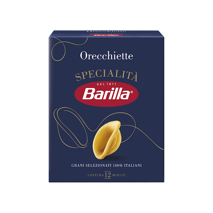 BARILLA PASTA DI SEMOLA SPECIALITA' REGIONALI ORECCHIETTE N.256 500 GR (24 in a box)