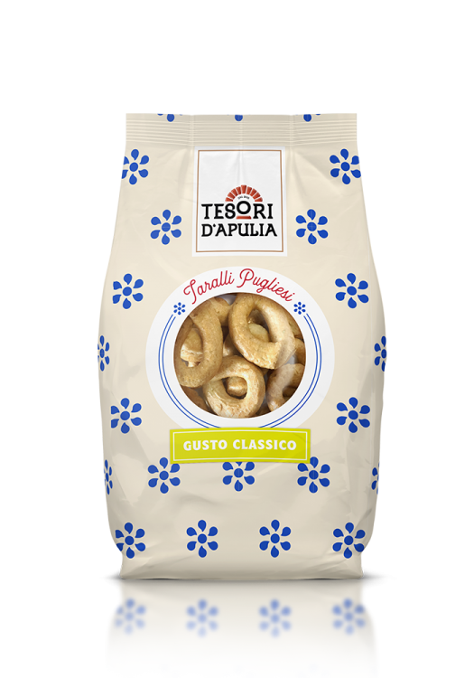 TESORI D'APULIA TARALLI CLASSIC 400 GR (15 in a box)