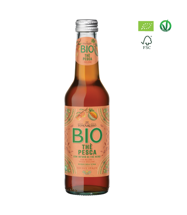 TOMARCHIO BIO THE PESCA E MELONE 27.5 CL X4 110 CL (6 in a box)