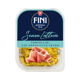 FINI STUFFED PASTA TORTELLINI WITH RAW HAM LACTOSE FREE 250 GR (8 in a box)