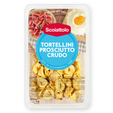 SCOIATTOLO STUFFED PASTA TORTELLINI WITH HAM 200 GR (9 in a box)