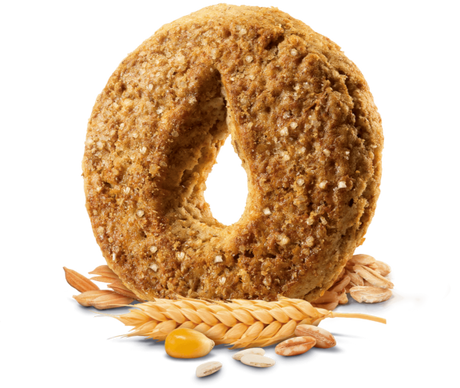 COLUSSI BISCOTTI WHOLEMEAL FROLLINI GRANOLE CEREALI CROCCANTI 500 GR (8 in a box)