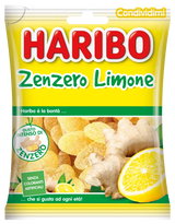 HARIBO CANDY ZENZERO LIMONE 150 GR (12 in a box)