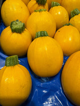 FRESH VEGETABLES COURGETTES ROUND YELLOW £4.31 AL KG (APPROX 7.8 KG) - ONLY LONDON AREA