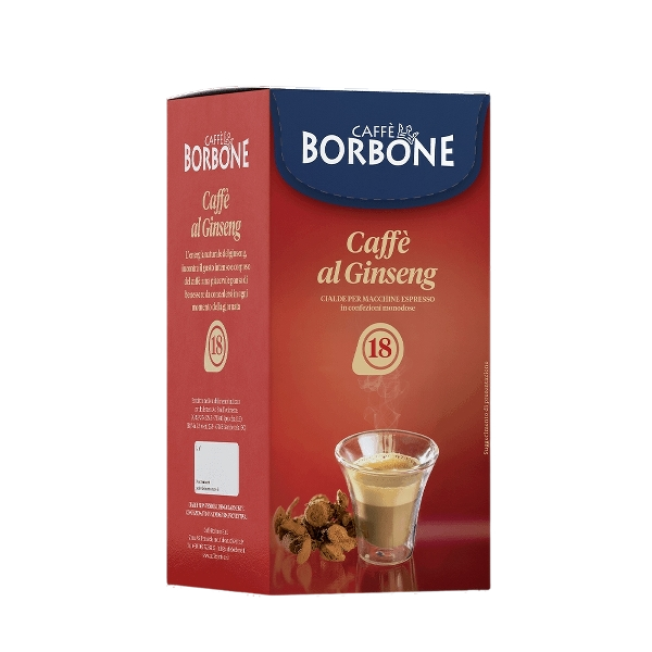 BORBONE COFFEE PODS ESE 44 MM GINSENG COFFE X18 (4 in a box)