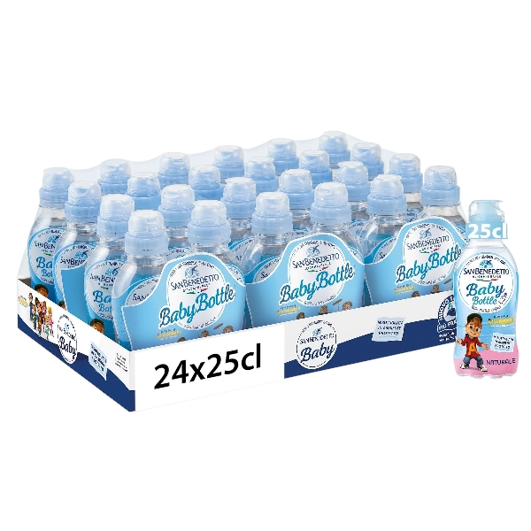 SAN BENEDETTO STILL WATER BABY PET 250 ML (24 in a box)
