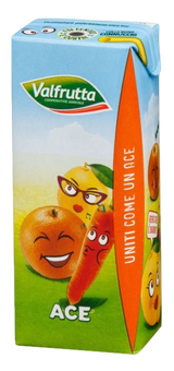 VALFRUTTA NETTARE FRUIT JUICE ACE BRICK 200 ML X6 (4 in a box)