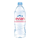 EVIAN STILL WATER PET 1 LT (6 in a box)