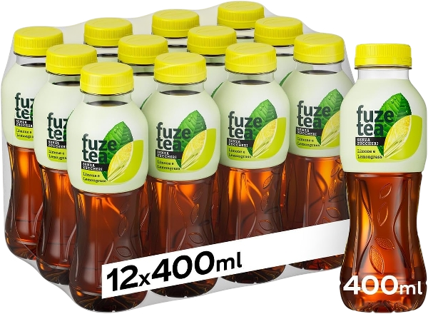 FUZETEA TEA LEMON SUGAR FREE PET 400 ML (12 IN A BOX)