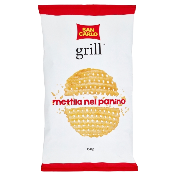SAN CARLO CRISPS GRILL 150 GR (16 in a box)
