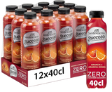 SAN BENEDETTO SUCCOSO ZERO ORANGE AND BLOOD-RED ORANGE PET 400 ML (12 in a box)