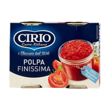 CIRIO POLPA FINISSIMA DI POMODORI TIN 400 GR X2 (12 in a box)